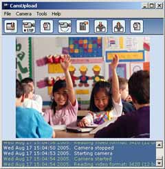Screenshot of CamUpload 1.41